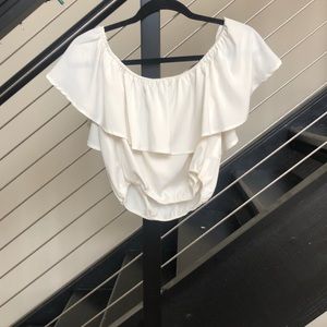 Off the shoulder blouse